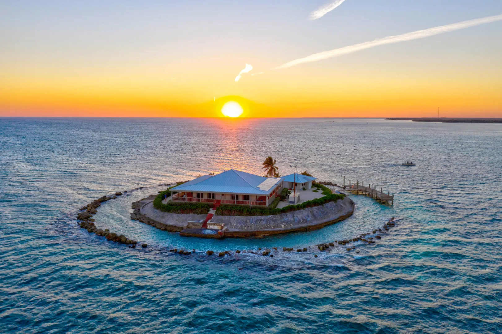 East Sister Rock Island owner Wesley Williford family owned
    private island Marathon Florida Keys